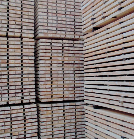 Madera Dimensionada Seca